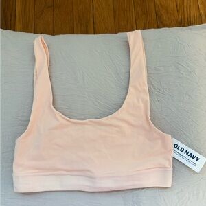 Old Navy Women's Light Pink Sports Bra